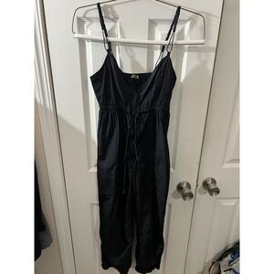 Free People FP Movement Down To Earth Jumpsuit black size XS